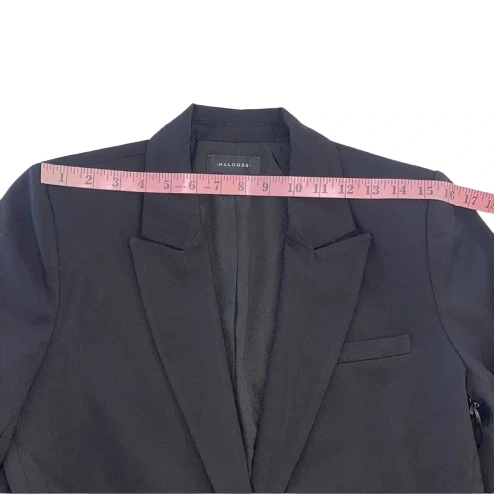 Halogen Black Relaxed Single Button Blazer Size 10
NWT - Picture 8 of 14